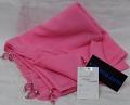 Plain Pink Georgette Dupatta Chunni Scarf for Ladies #5180